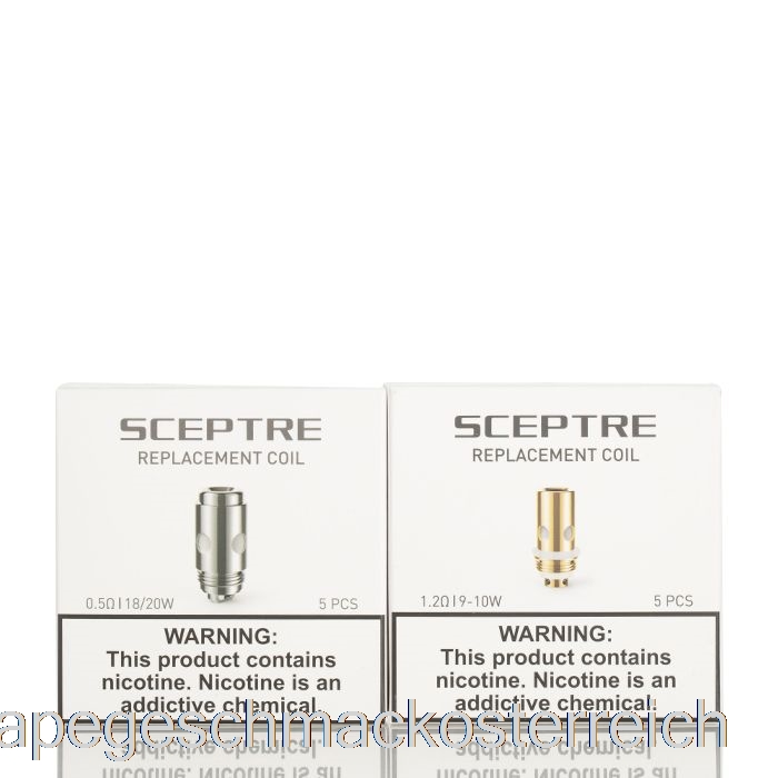 Innokins Ersatzspulen 0,25 Ohm, Spulen Mit Vape-Geschmack
